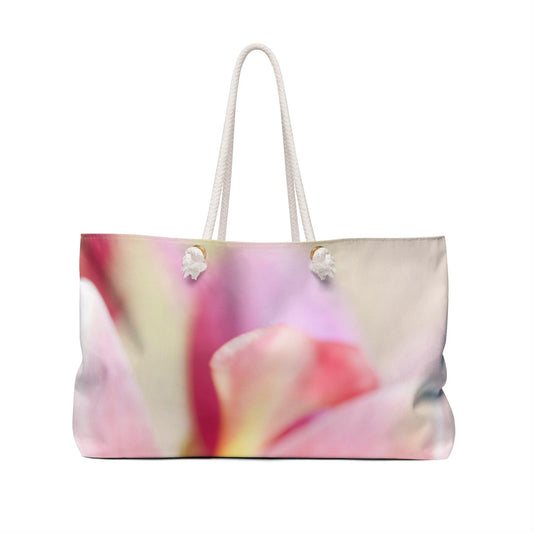 Pink Orchid Oversized Weekender Tote - 1012Expressions
