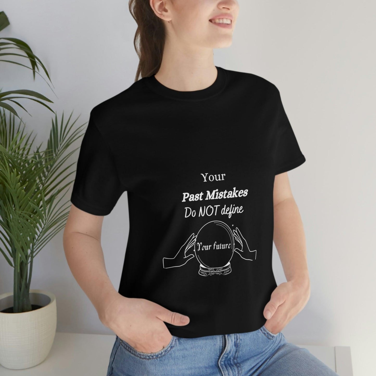 black t shirt