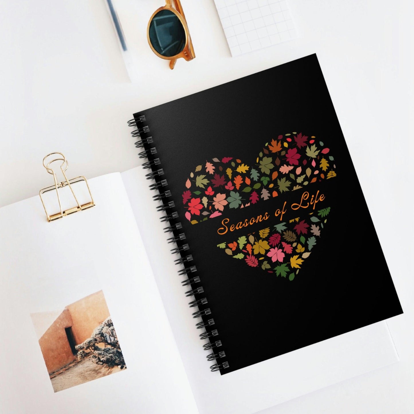 Seasons of Life Spiral Notebook - Ruled Line | Paper Products