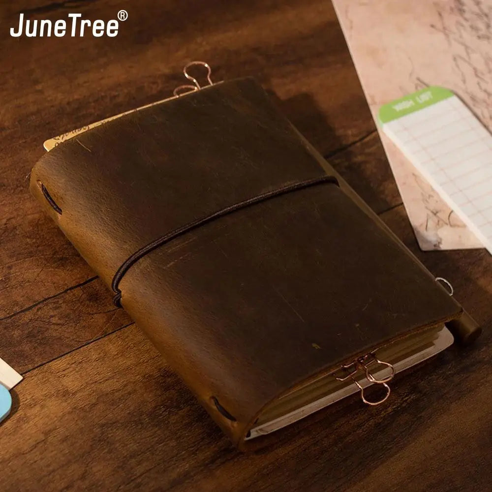 Vintage Refill Journals Diary Leather Midori Notepad Planner Stationery Nootbook Note Books Notebook Daily Paper School Supplies