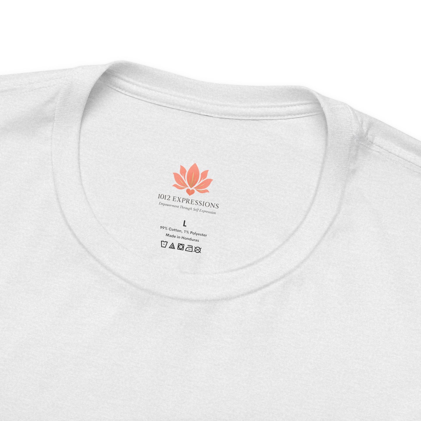 Vintage Floral Lightning Tee — "Unstoppable Energy" Graphic T-Shirt