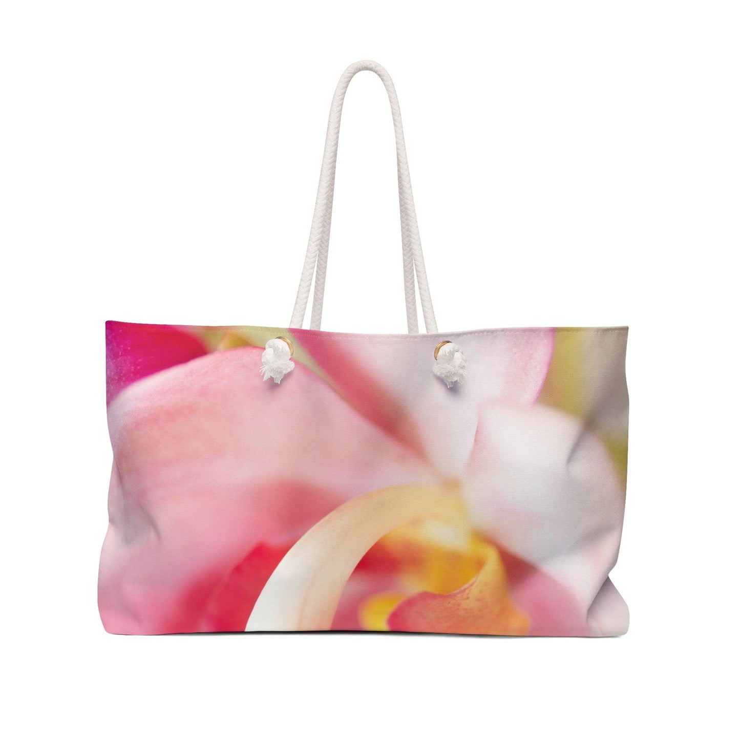 Pink Orchid Oversized Weekender Tote - 1012Expressions