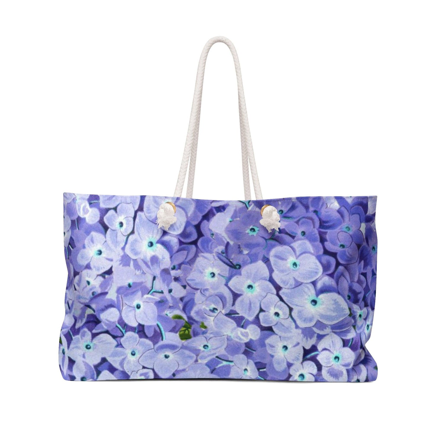 Purple Hydrangea Oversized Weekend Tote Bag - 1012Expressions