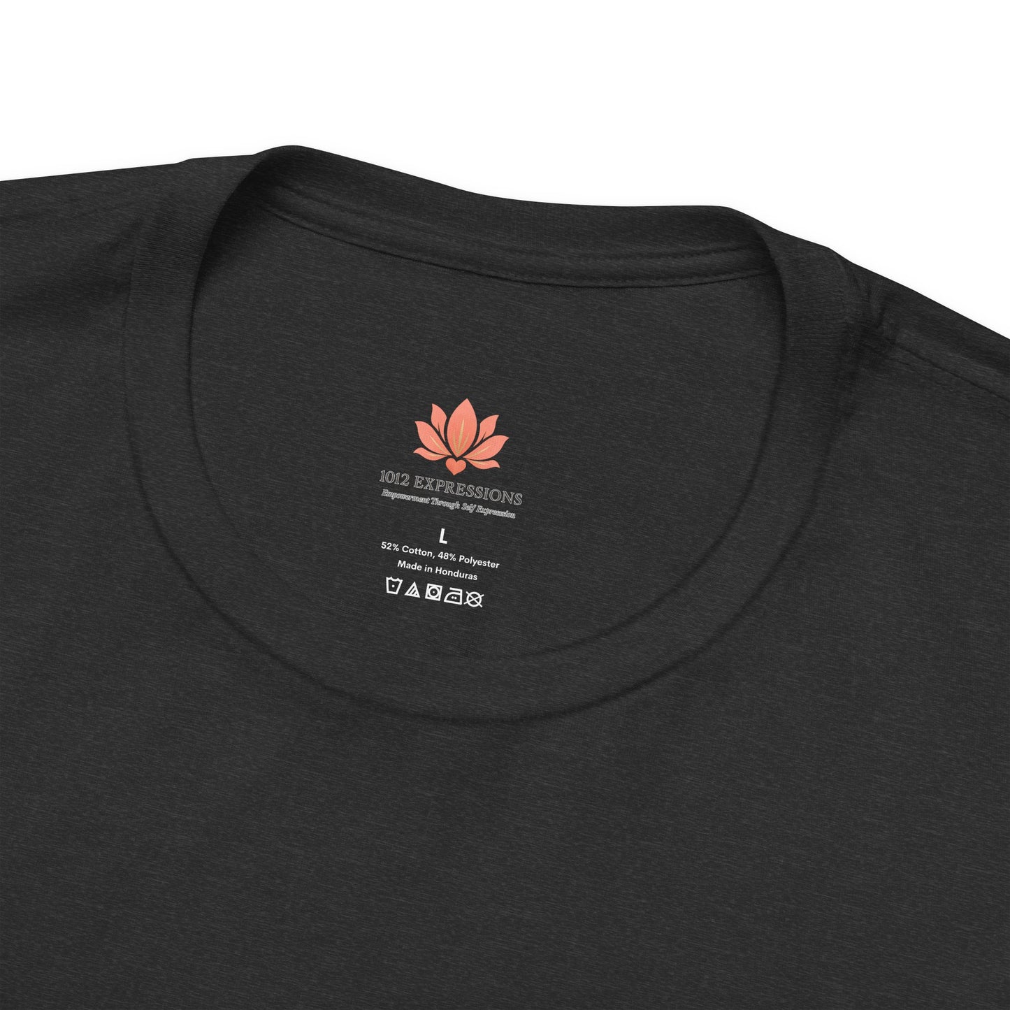 Vintage Floral Lightning Tee — "Unstoppable Energy" Graphic T-Shirt