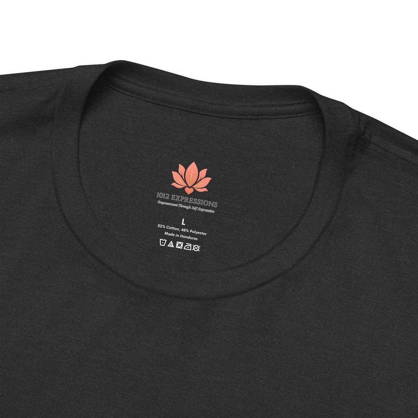 Vintage Floral Lightning Tee — "Unstoppable Energy" Graphic T-Shirt