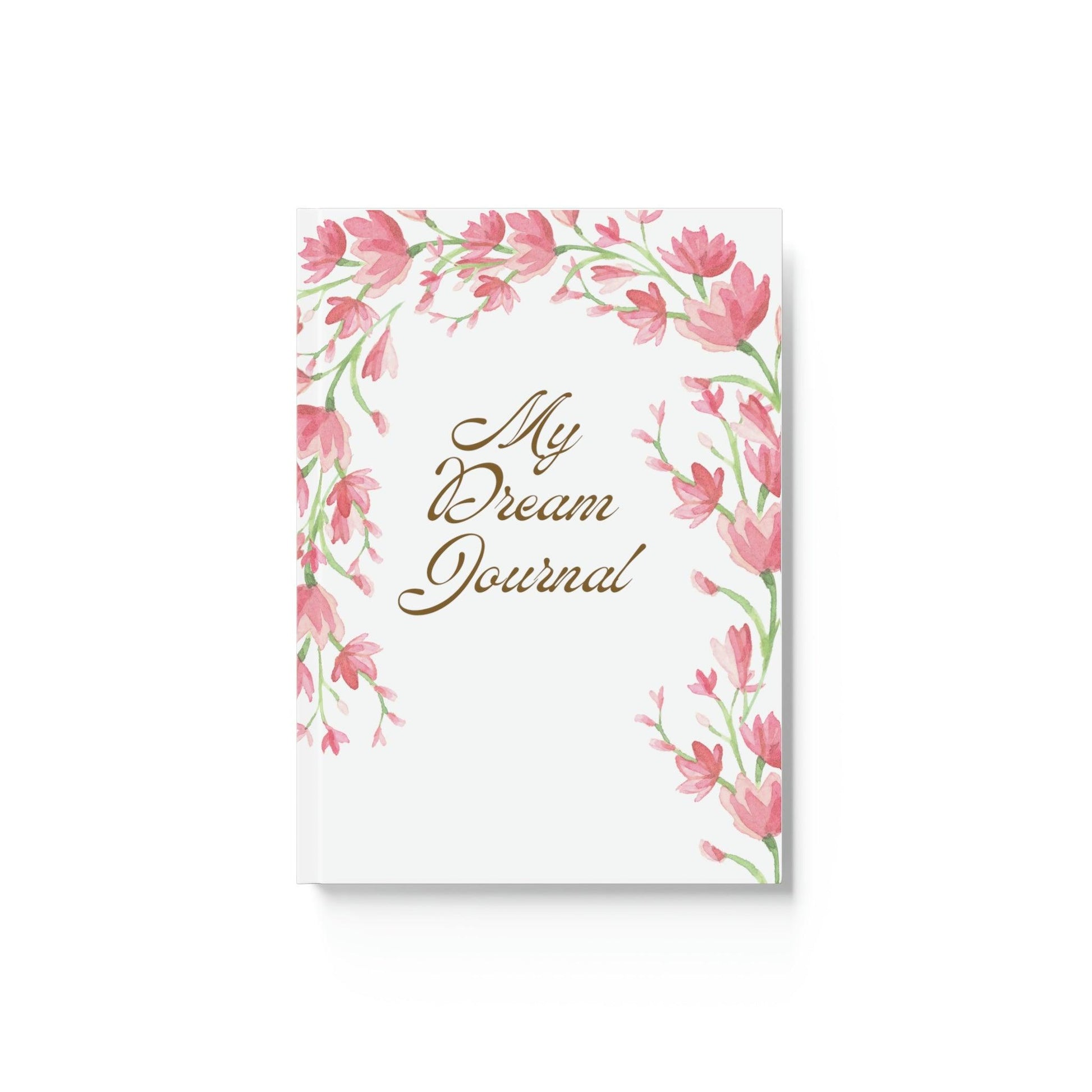 Capture Your Dreams in Style with My Dream Journal - Arched Pink Flowers | Perfect Back to School